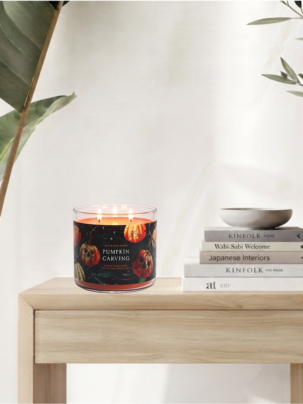 Bath & Body Works Pumpkin Carving 3-Wick Scented Candle
